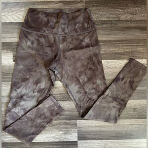 Glyder leggings brown marble